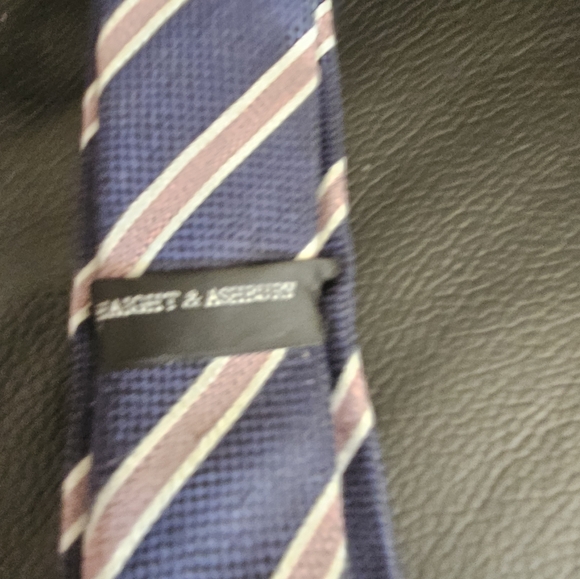 Haight and Ashbury tie blue and pink and white - Picture 5 of 5